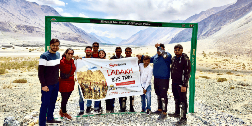 mini ladakh bike trip