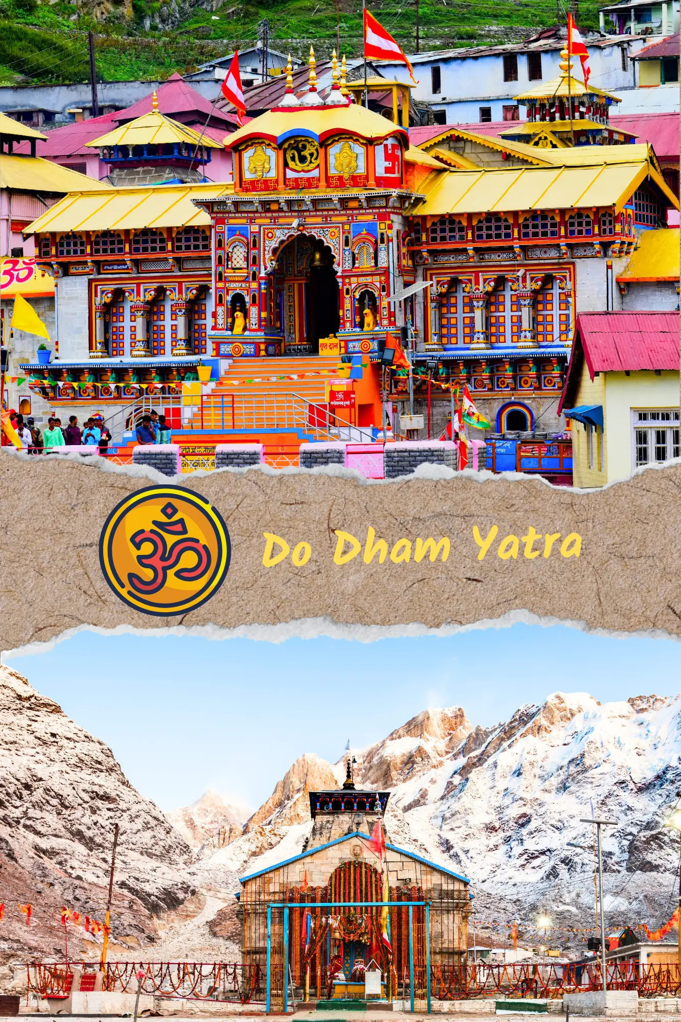5 Days Do Dham Yatra – Kedarnath & Badrinath From Haridwar