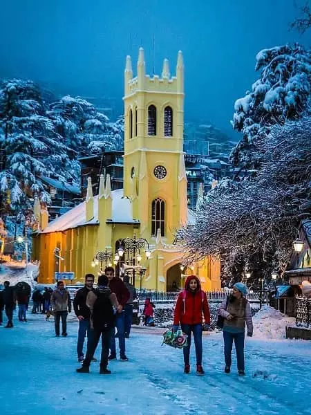 6 Days Best Manali Kasol Shimla Package From Delhi